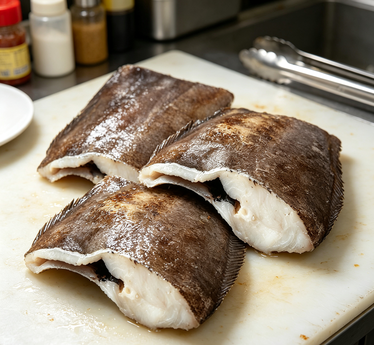 Fresh Flounder Steaks