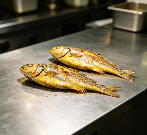 Golden Pan-Fried Yellow Croaker