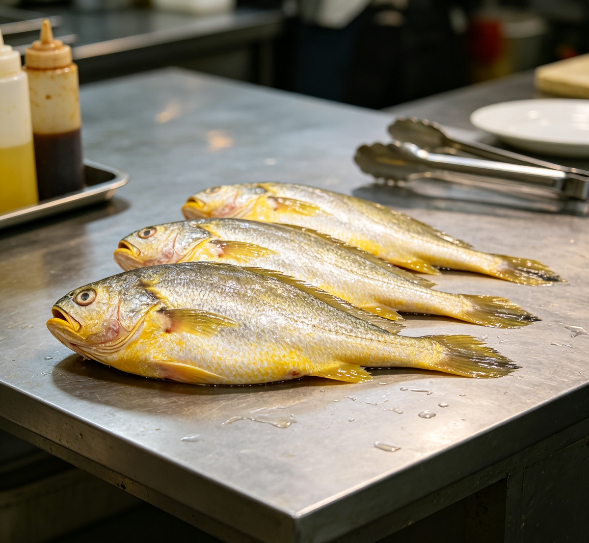 Golden Pan-Fried Yellow Croaker